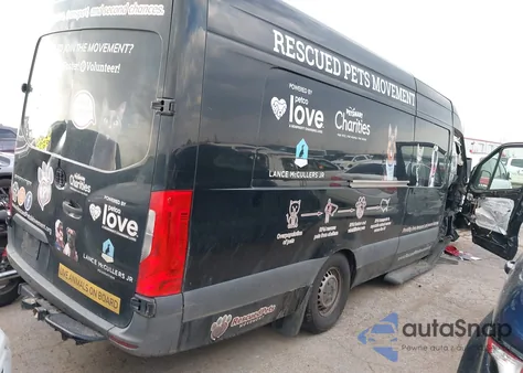 2020 Mercedes-Benz Sprinter 2500 High Roof V6 из США, поврежденный, VIN W1W4EDHY8LT021190